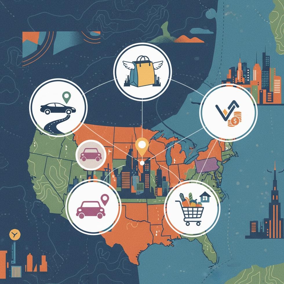 ABD’de öğrenciler için ulaşım ve teslimat uygulamaları