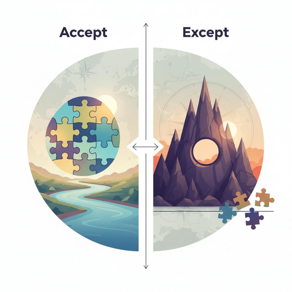 Accept ve Except kelimelerinin İngilizce anlam farkları