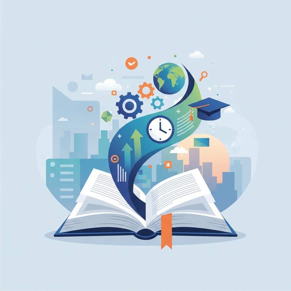 ACT sınavına hazırlanan bir öğrenci ve sınav notları