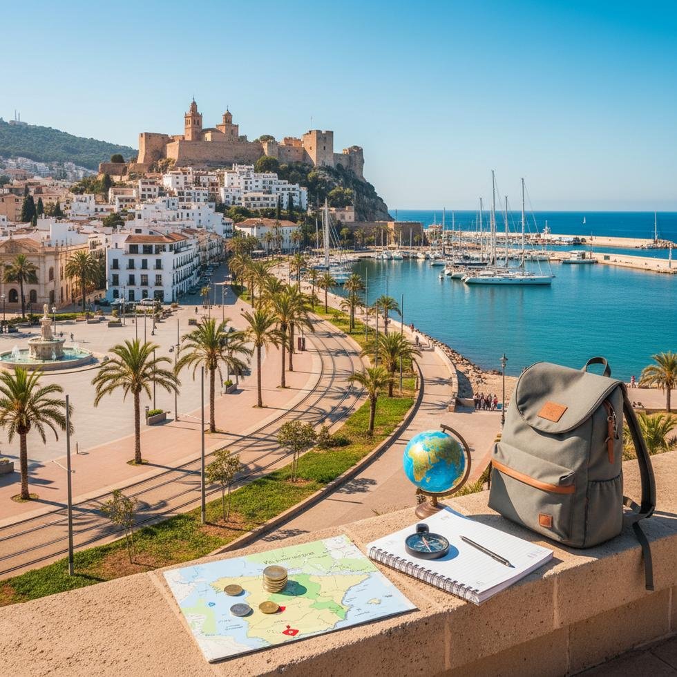 Alicante şehir görüntüsü ve eğitim rehberi