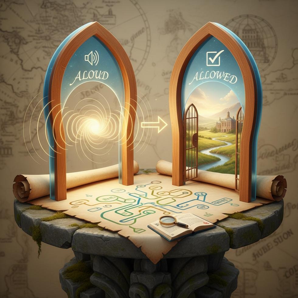 Aloud ve Allowed kelimelerinin anlam ve kullanım farkları