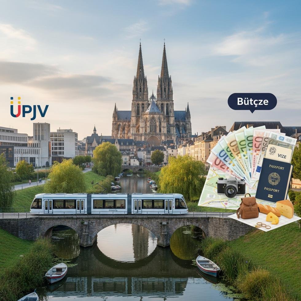 Amiens şehrinin öğrenci yaşamı ve şehir görüntüsü