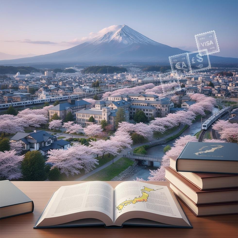 Aomori şehrinde öğrenci yaşamı ve doğal manzaralar