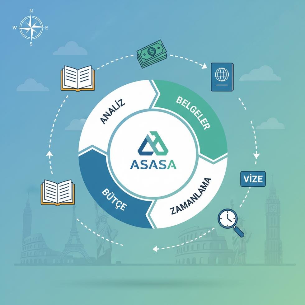 ASASA yöntemiyle yurt dışı eğitim planlama rehberi