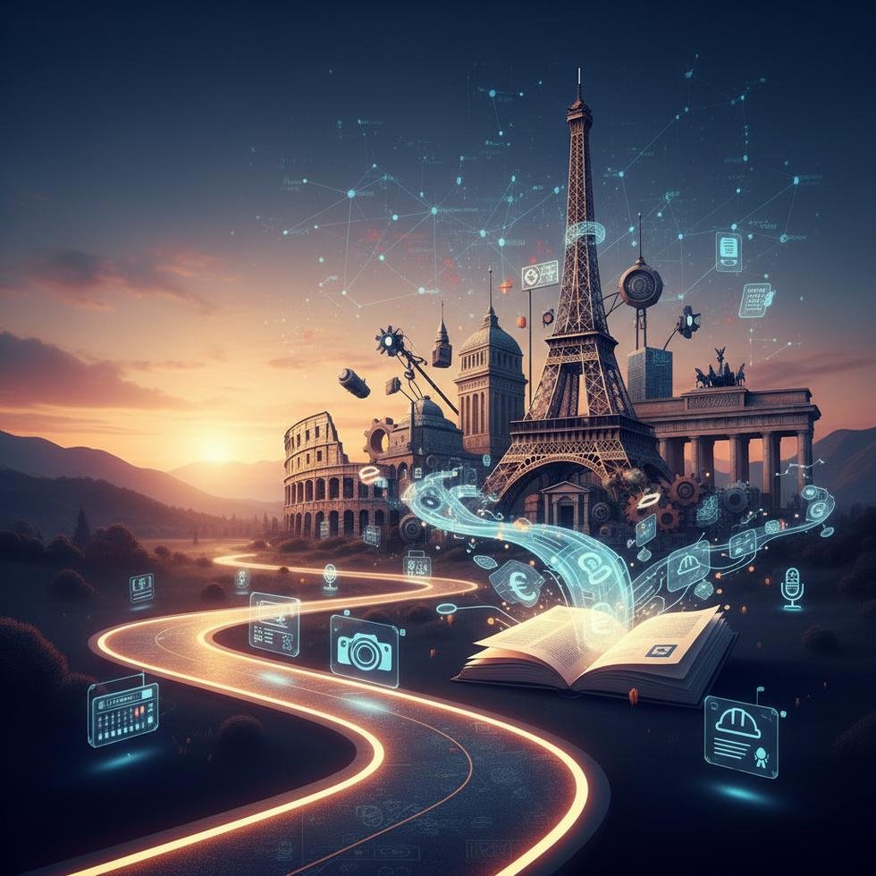 Avrupa'da festival prodüksiyon ekiplerinde çalışan personel sahnede