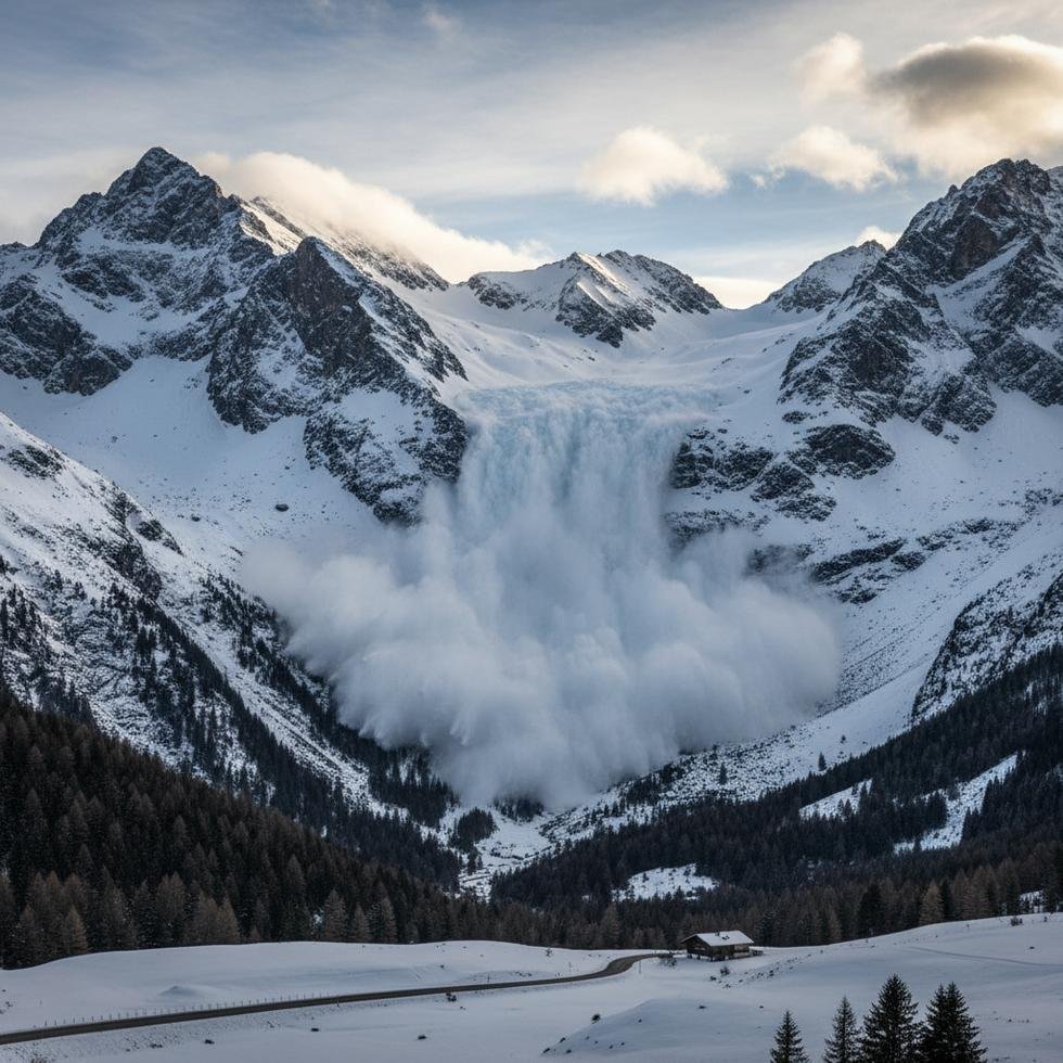 Avusturya Alplerinde çığ felaketi