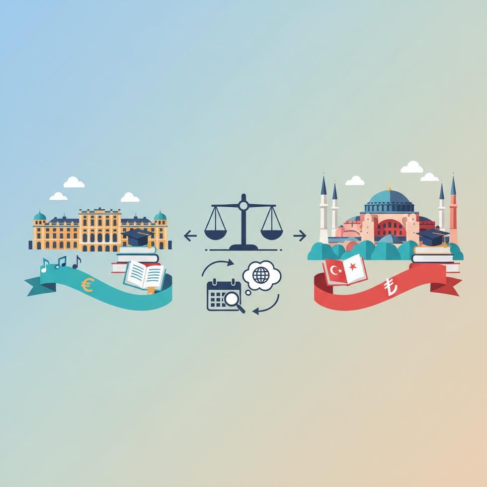 Avusturya ve Türkiye'de üniversite giriş sistemi karşılaştırması