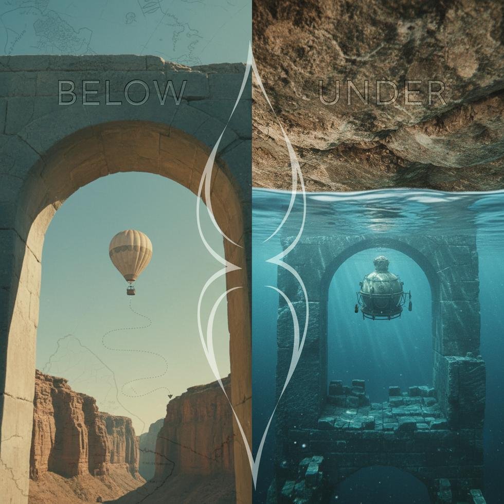 Below ve Under edatlarının kullanımı ve farkları anlatan grafik