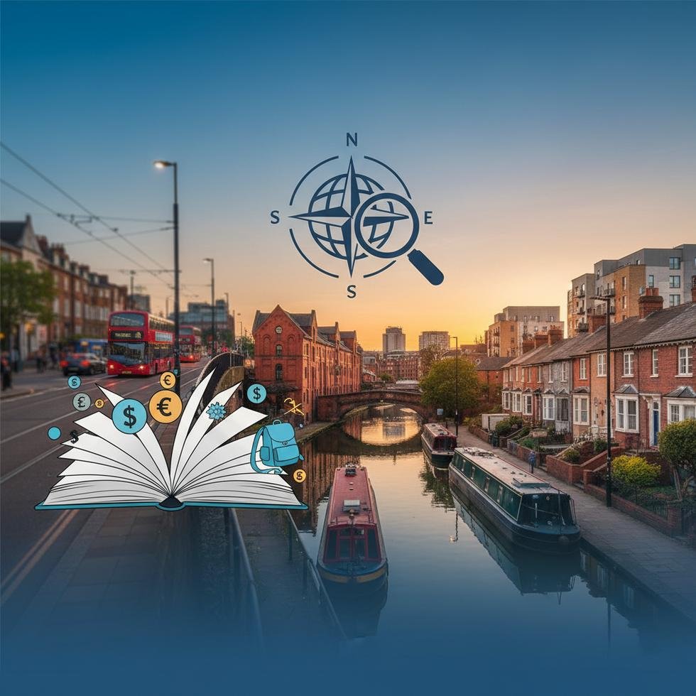 Birmingham'da dil okuluna giden öğrencilerden oluşan bir grup