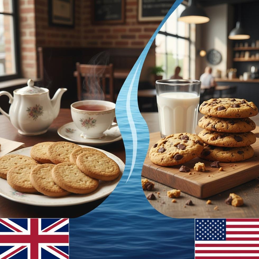 İngiltere ve ABD'de biscuit ve cookie çeşitleri ve farkları