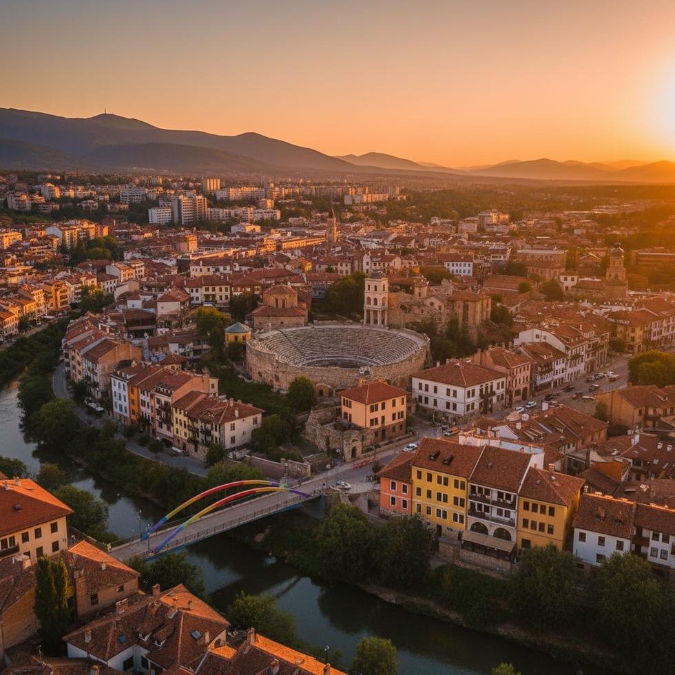 Bulgaristan'da LGBTQ+ yaşam, haklar ve güvenlik konularını temsil eden görsel