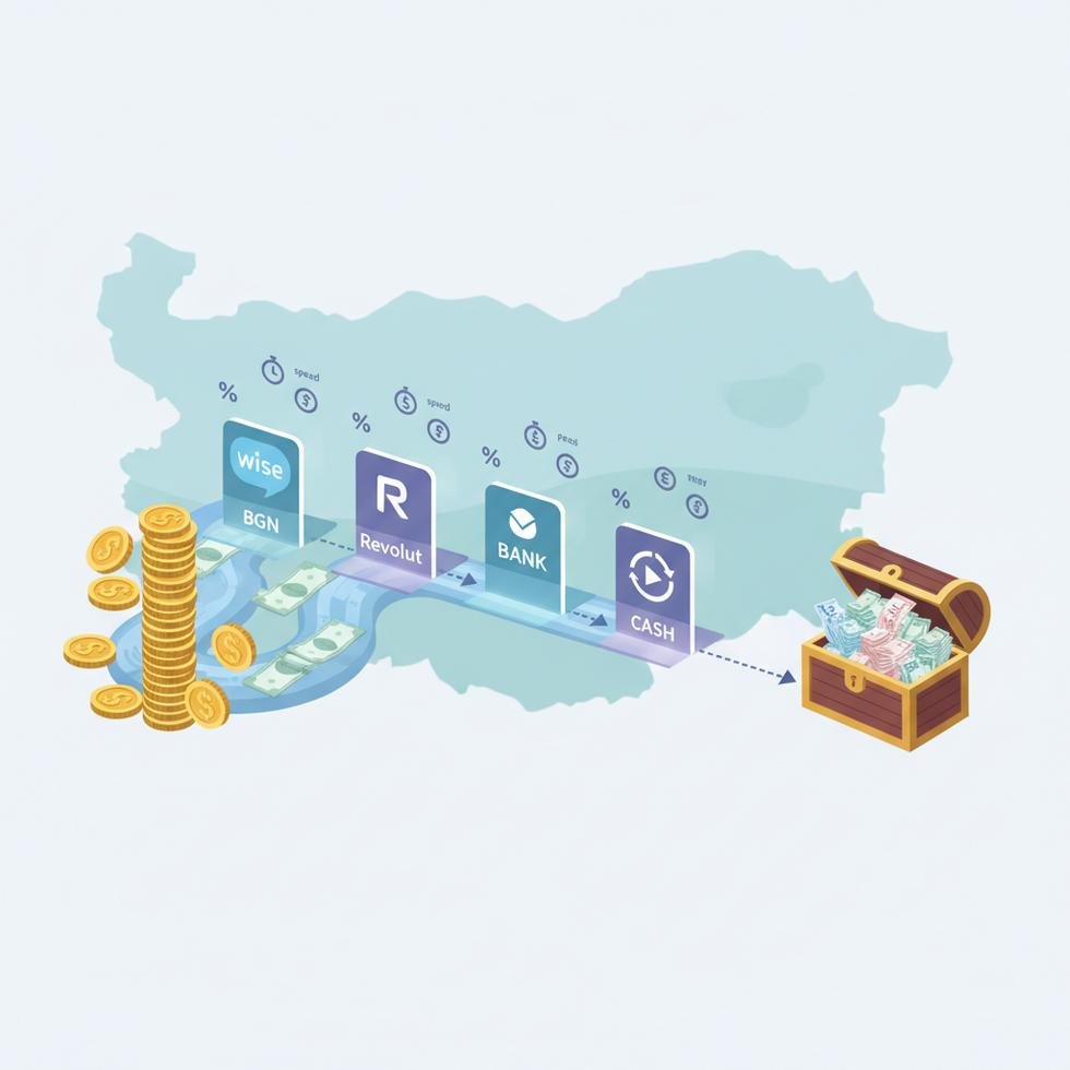 Bulgaristan’dan Türkiye’ye para transferi konsepti