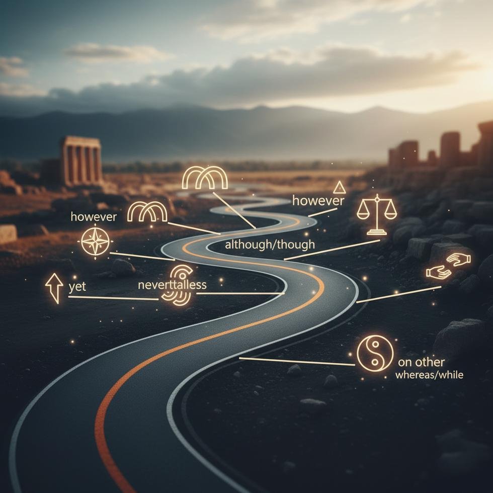 İngilizcede 'but' bağlacının yerine kullanılan alternatif ifadeler