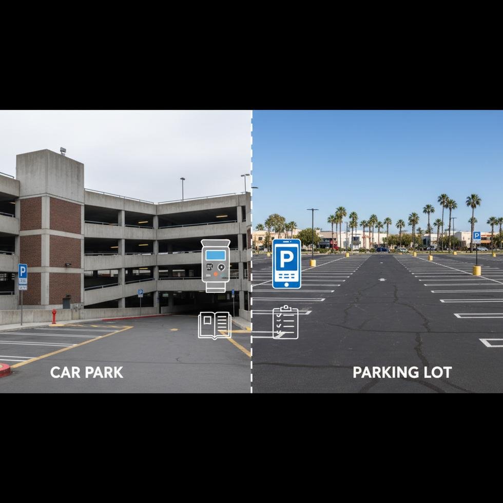 Birleşik Krallık ve ABD otopark tabelaları karşılaştırması