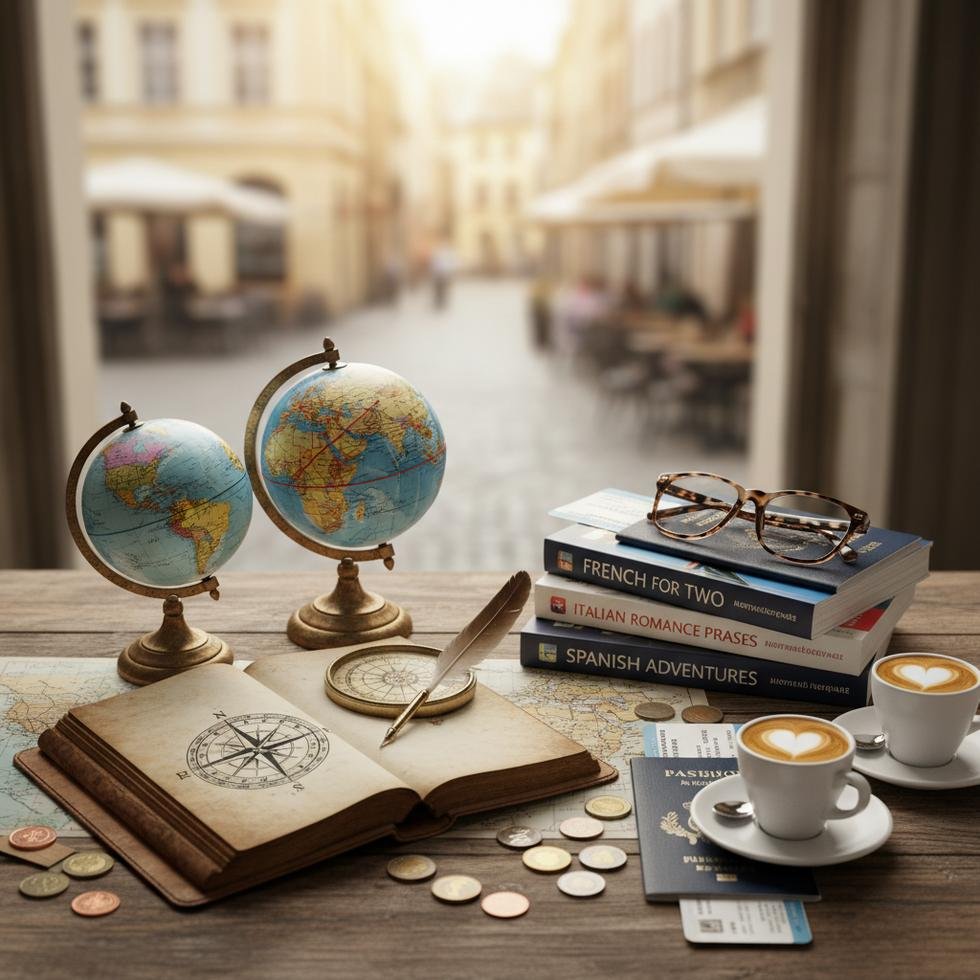 Çiftler için dil tatili planlama rehberi görseli