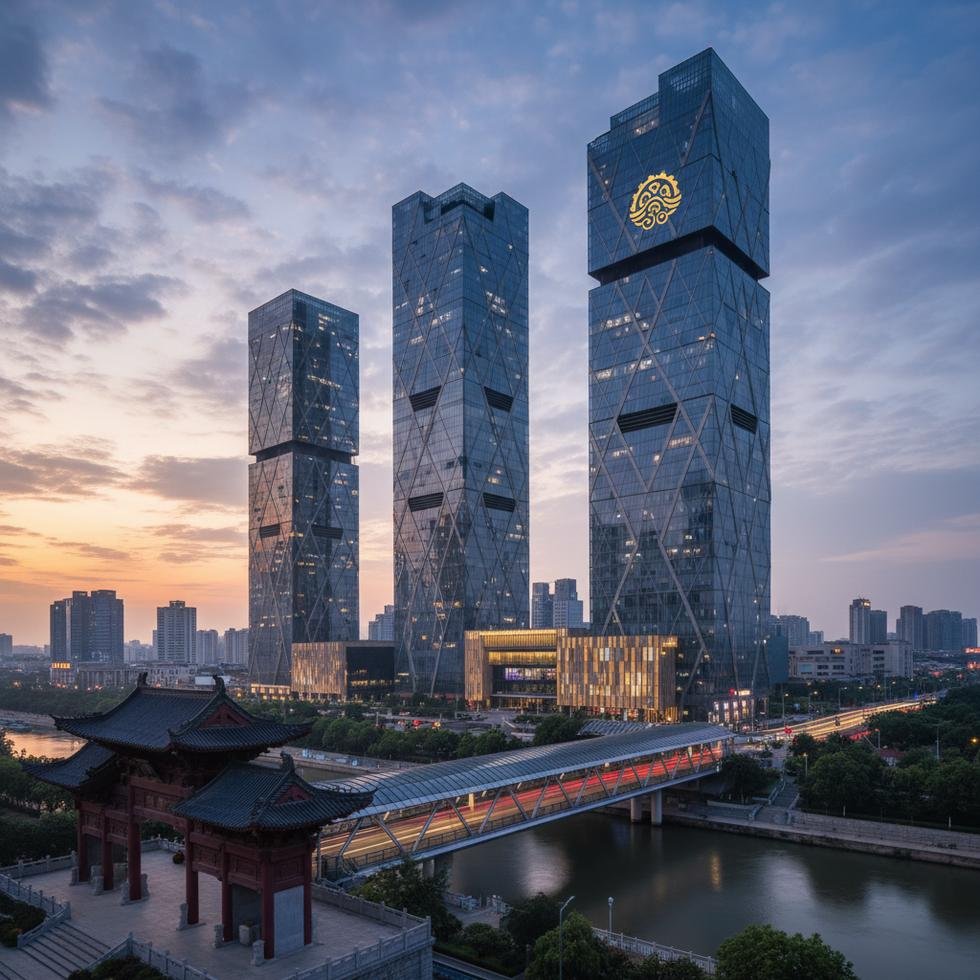 Çin'de şirket kuruluş adımlarını anlatan infografik