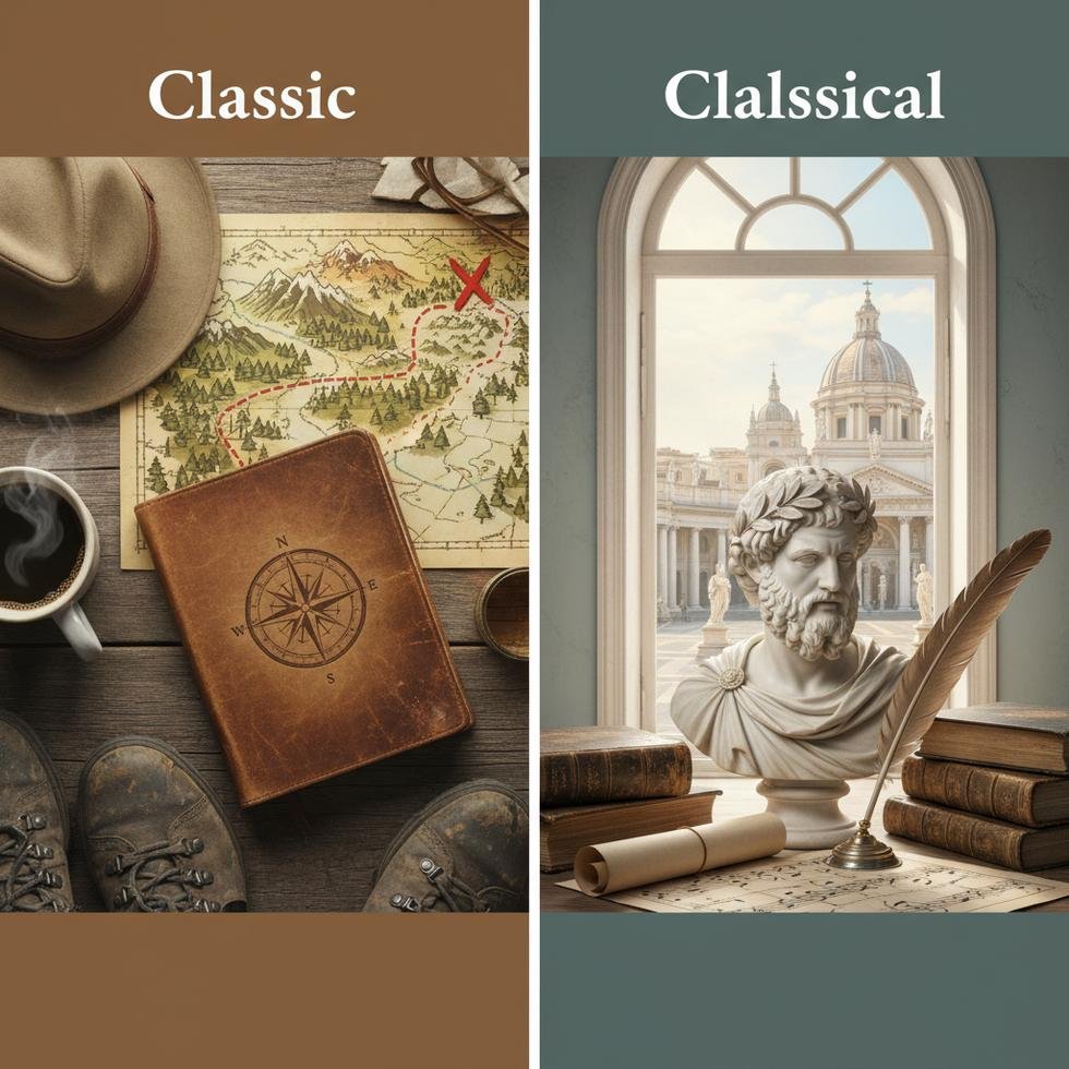 Classic ve Classical kelimelerinin doğru kullanımı üzerine rehber