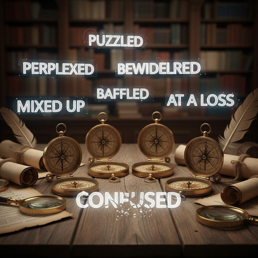 İngilizce confused yerine alternatif kelimeler listesi ve ipuçları