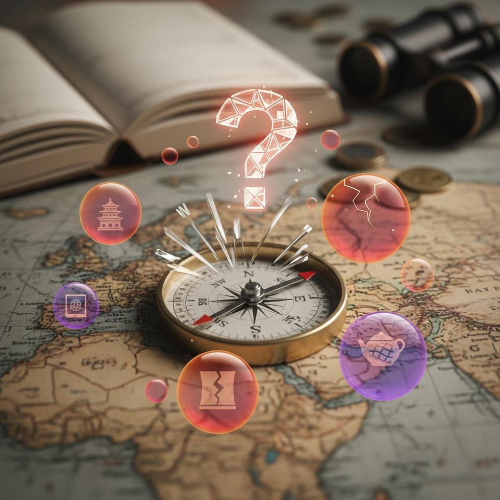 Yurt dışında sosyal utancı yöneten bir kişi