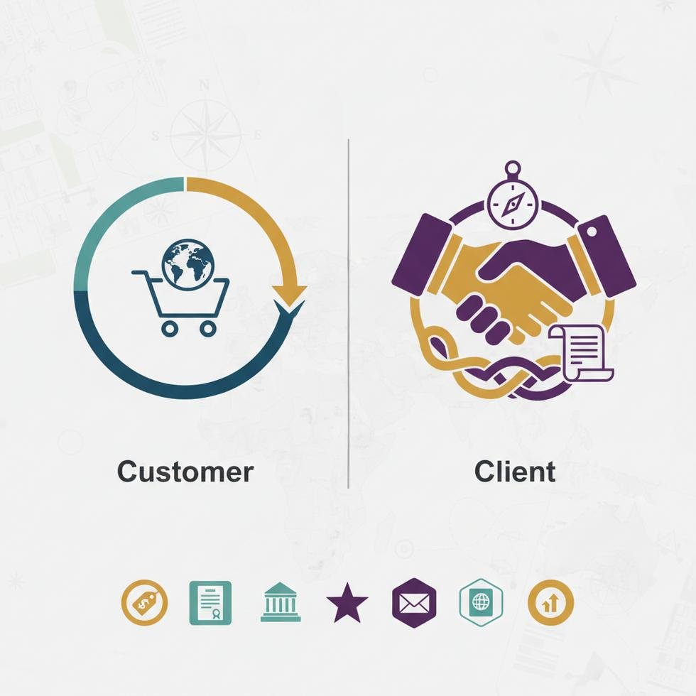 Customer ve Client terimlerinin İngilizce dilindeki farkları ve kullanım alanları