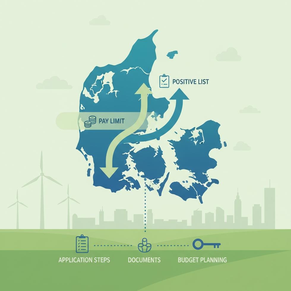 Danimarka çalışma izni ve oturum yolları rehberi kapak görseli