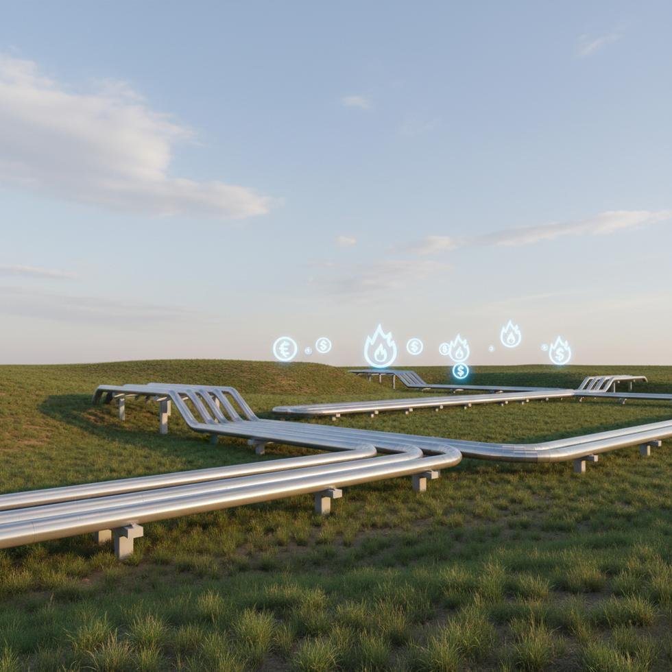 Doğal gaz boru hattı ve enerji altyapısı