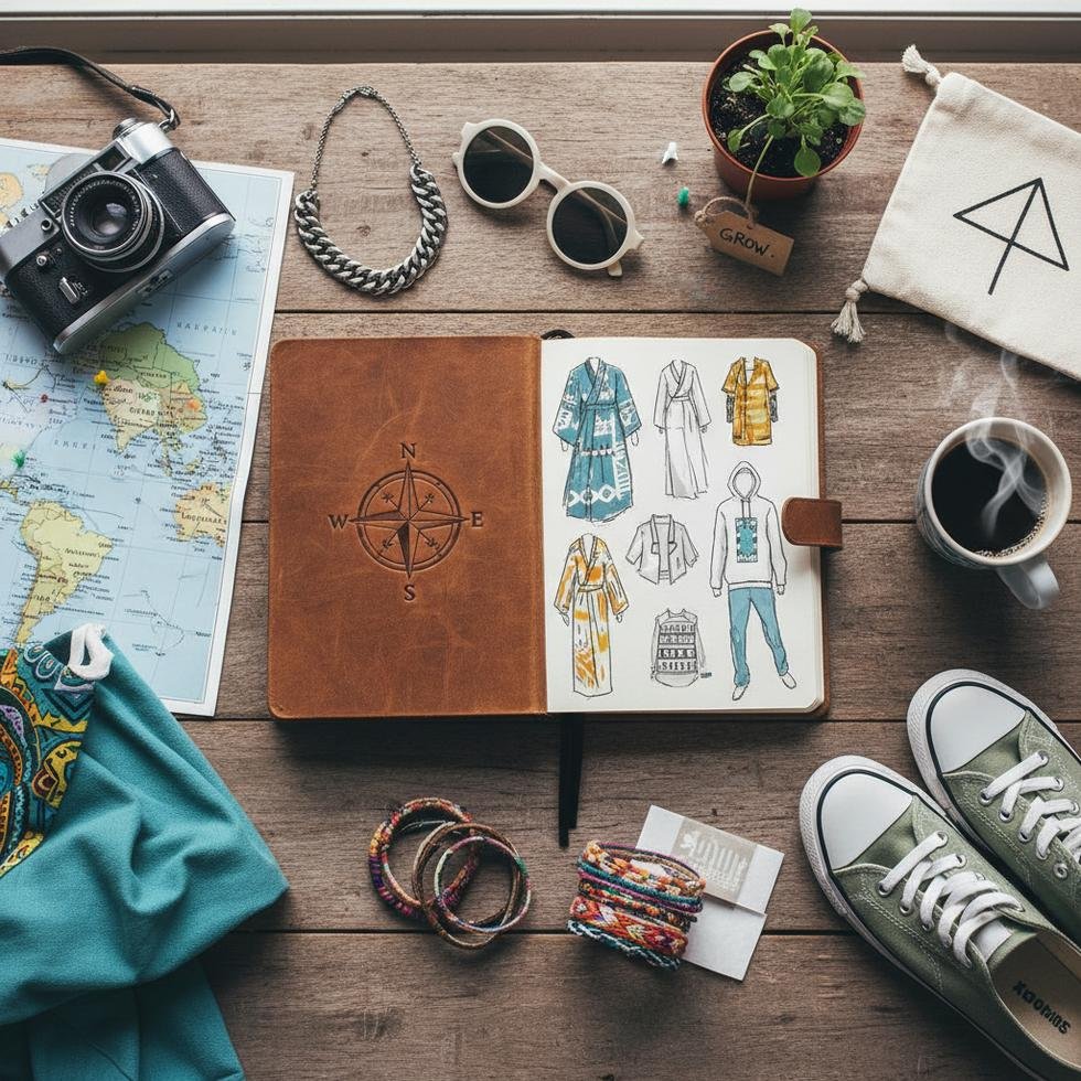 Moda dünyasında drip stilinin akıcı ve uyumlu görünümü