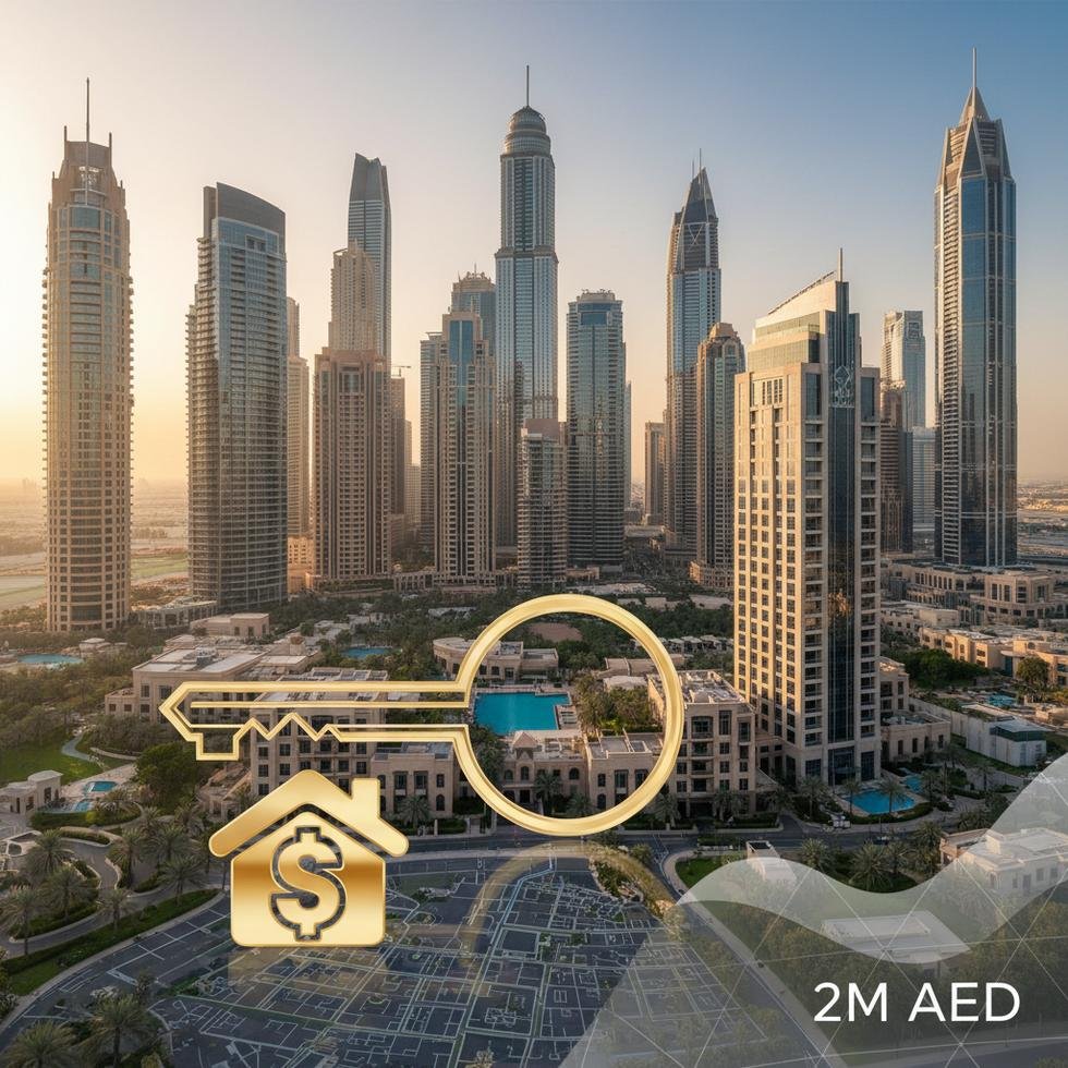 Dubai'de gayrimenkul yatırımıyla Altın Vize alan bir kişi