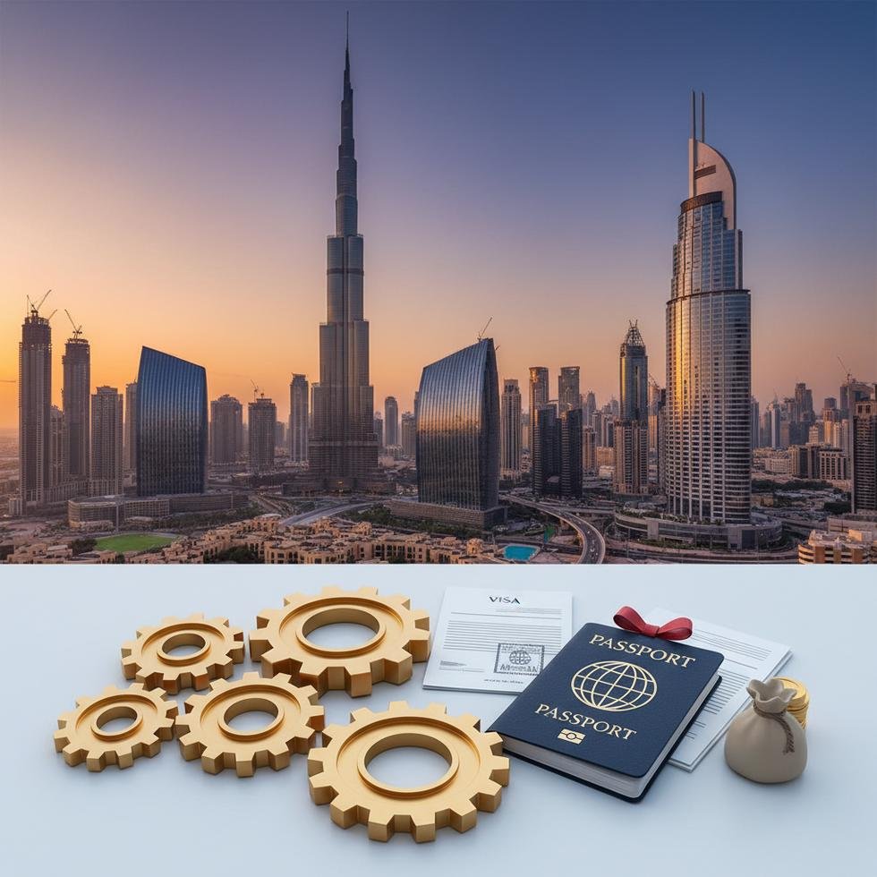 Dubai çalışma izni başvuru ve belgeleri rehberi görseli