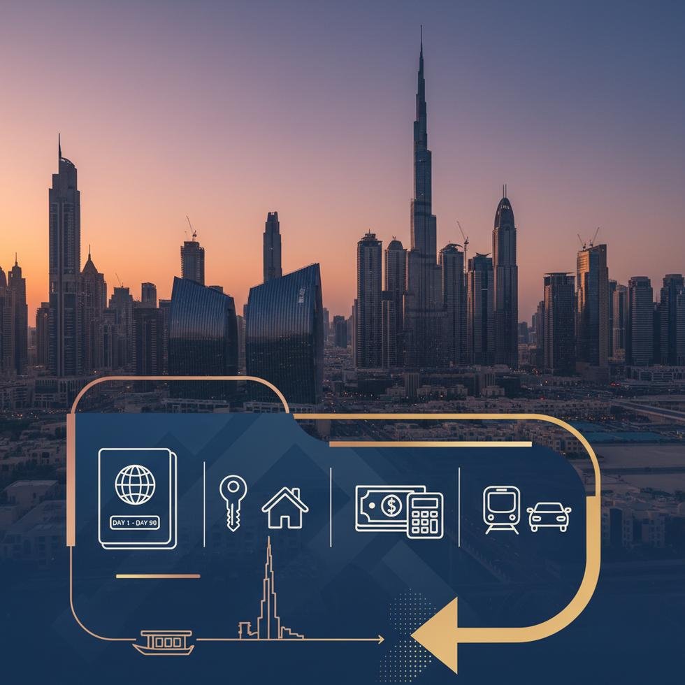 Dubai'ye taşınma süreci için rehber kitapçık