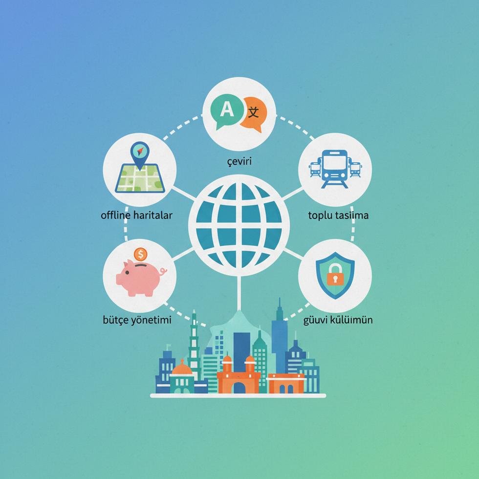 EC öğrencisi cep telefonundan ücretsiz uygulamalara bakıyor