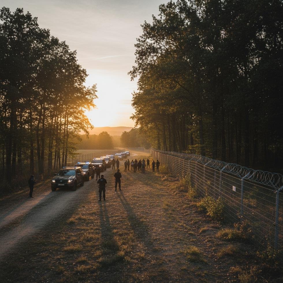 Edirne sınırında kaçak göçmen yakalama operasyonu