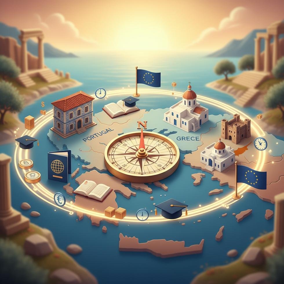 AB vatandaşlığı için eğitim ve golden visa stratejisi anlatımı