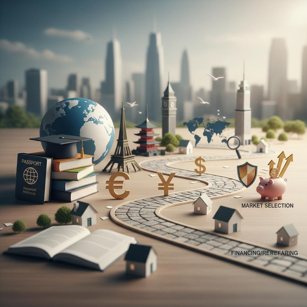 Eğitim vizesiyle yurt dışında emlak yatırımı için adım adım rehber görseli