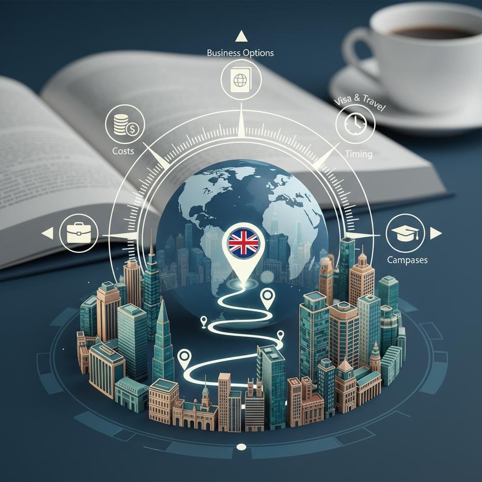 English Path Business English programları için şehir karşılaştırması tablosu