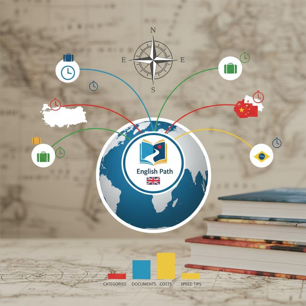English Path öğrenci vizesi başvurusu belgeleri ve planlama