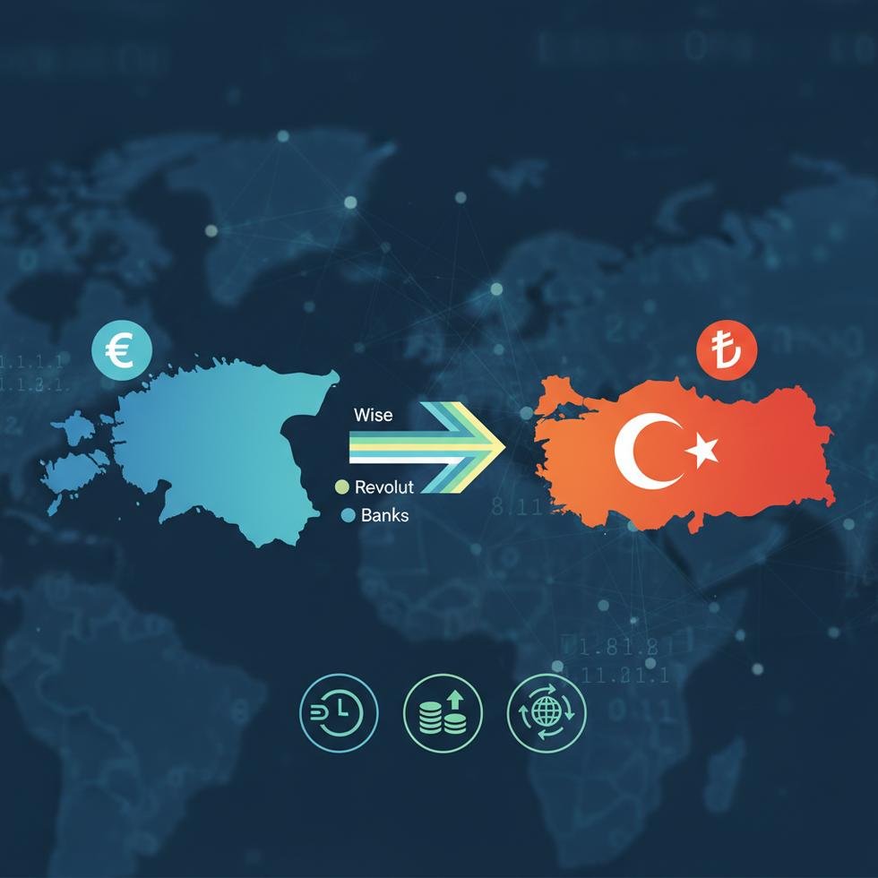 Estonya’dan Türkiye’ye para gönderme işlemi