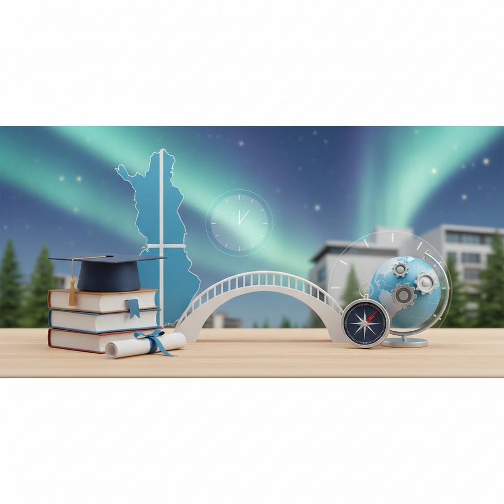 Finlandiya'da mezuniyet sonrası kariyer planı yapan öğrenciler