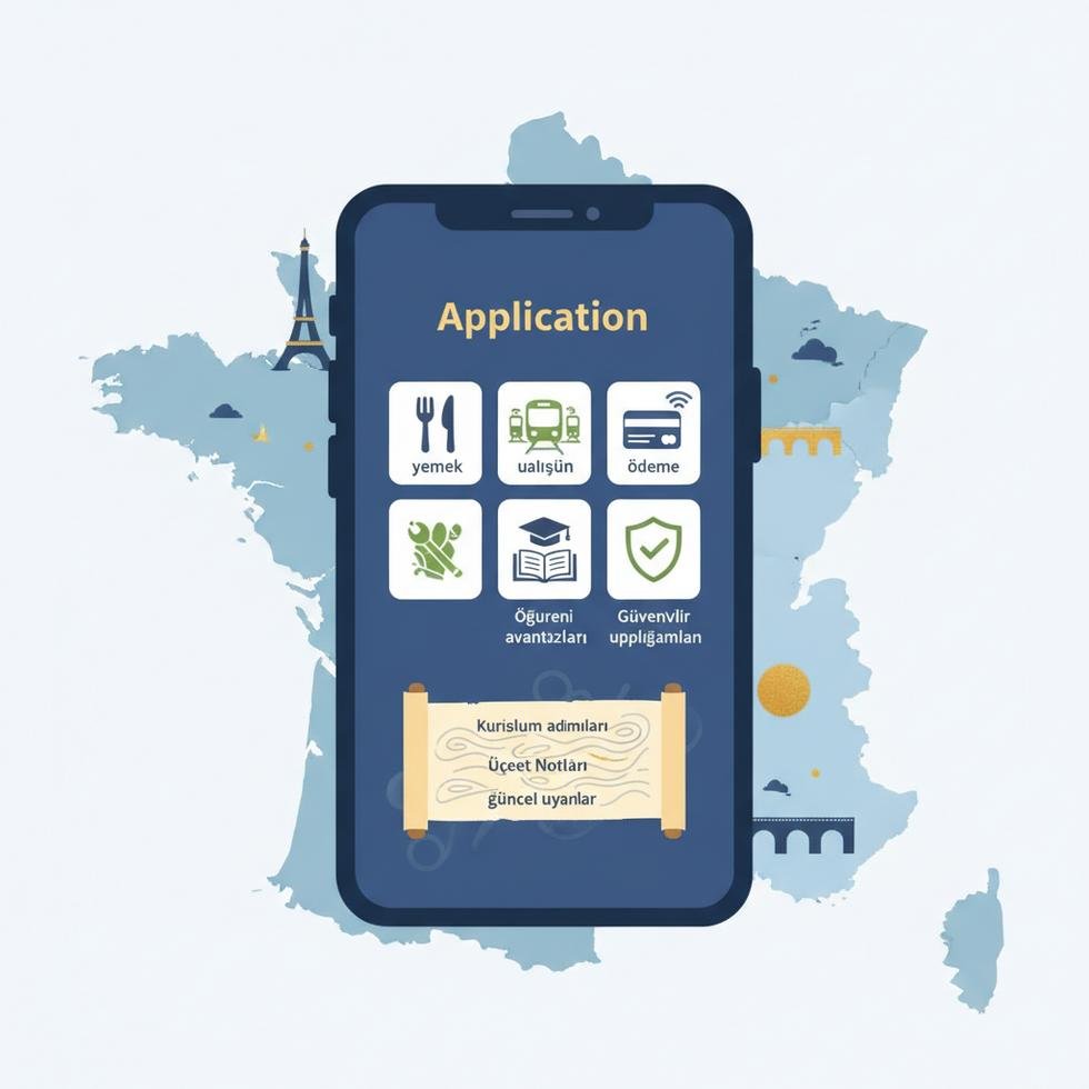Fransa’da yeni gelenler için en iyi mobil uygulamaların ana ekran görüntüleri