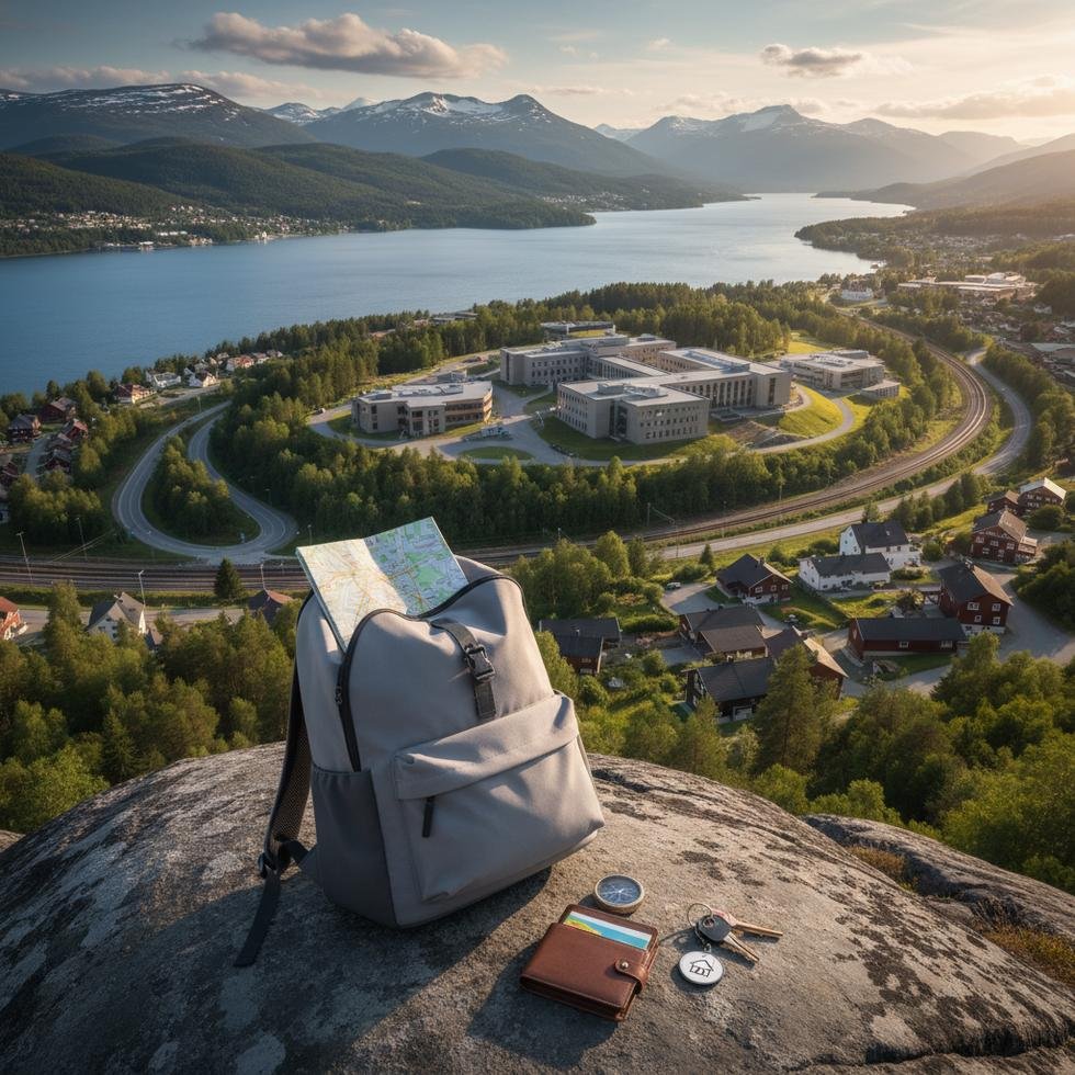 Gjøvik'te eğitim ve yaşam rehberi, konaklama ve ulaşım detayları