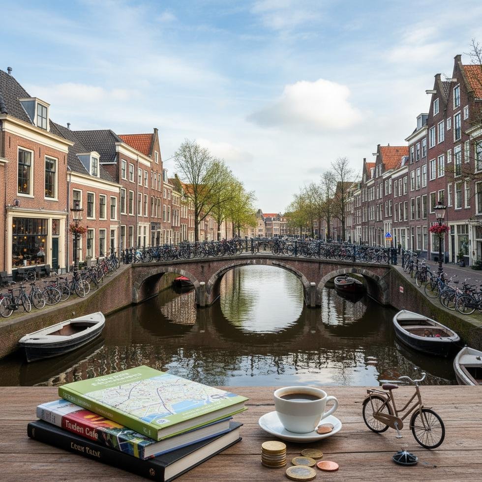 Groningen şehri bisiklet yolları ve öğrenci yaşamı