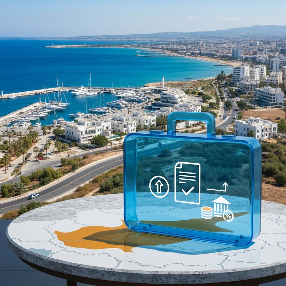 Güney Kıbrıs’ta şirket kurma sürecini anlatan grafik