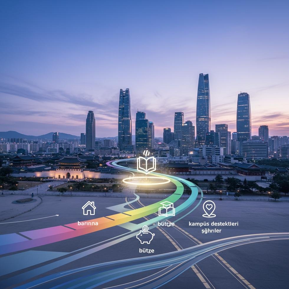 Güney Kore’de LGBTQ+ öğrenciler için yaşam rehberi grafik tasarımı