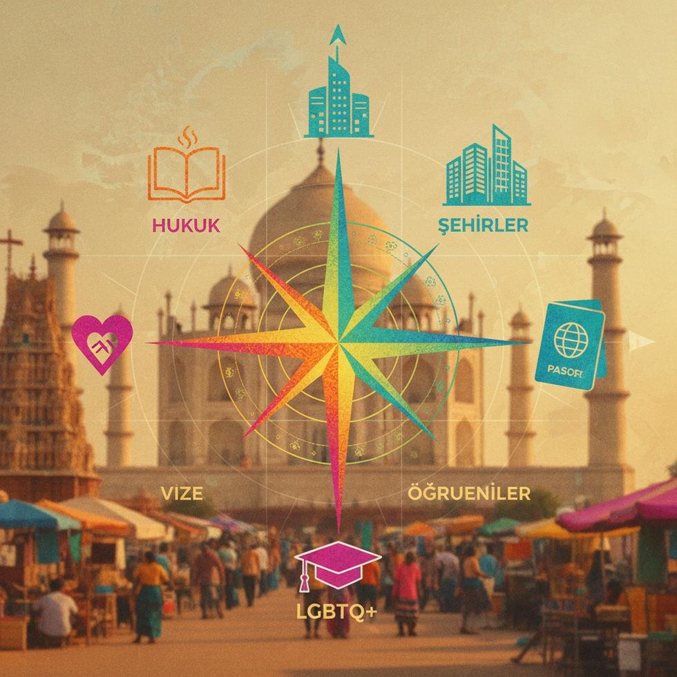 Hindistan’da LGBTQ+ öğrenciler için kapsayıcı şehirler ve vize rehberi