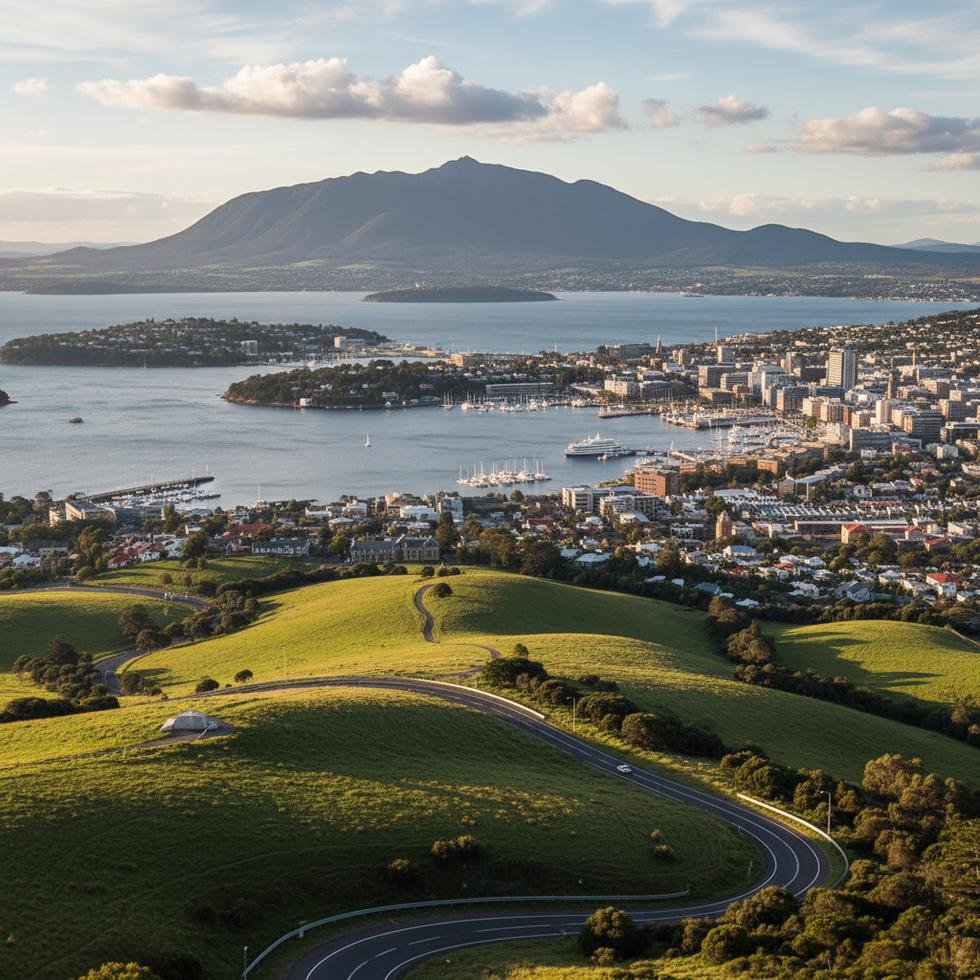 Hobart şehrinden öğrenci yaşamını yansıtan görünüm