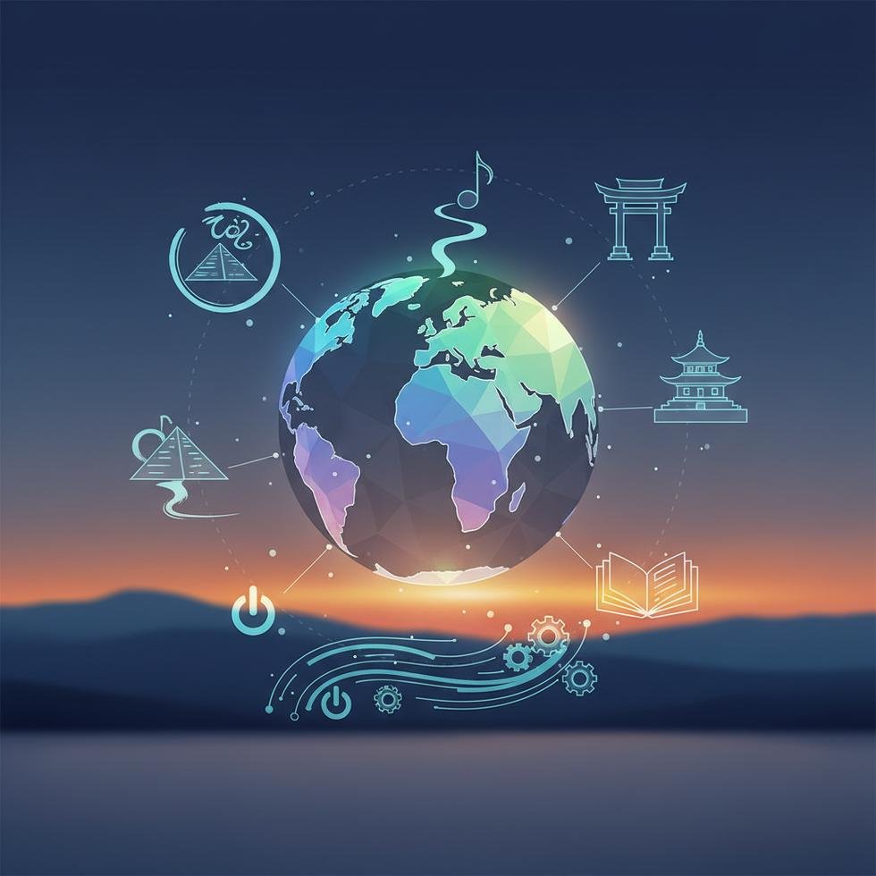 TV journalist interviewing a suspect in a news studio