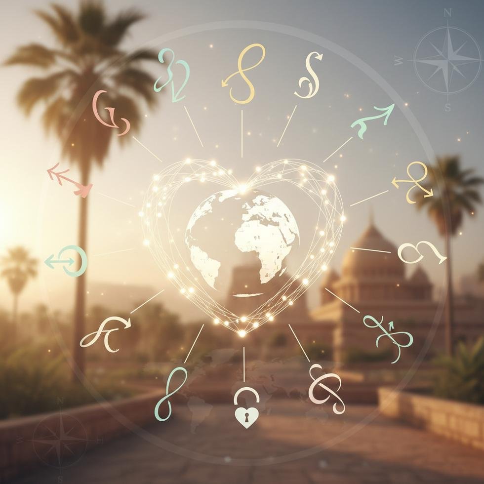 İngilizce aşk kalıplarını gösteren eğitim içeriği