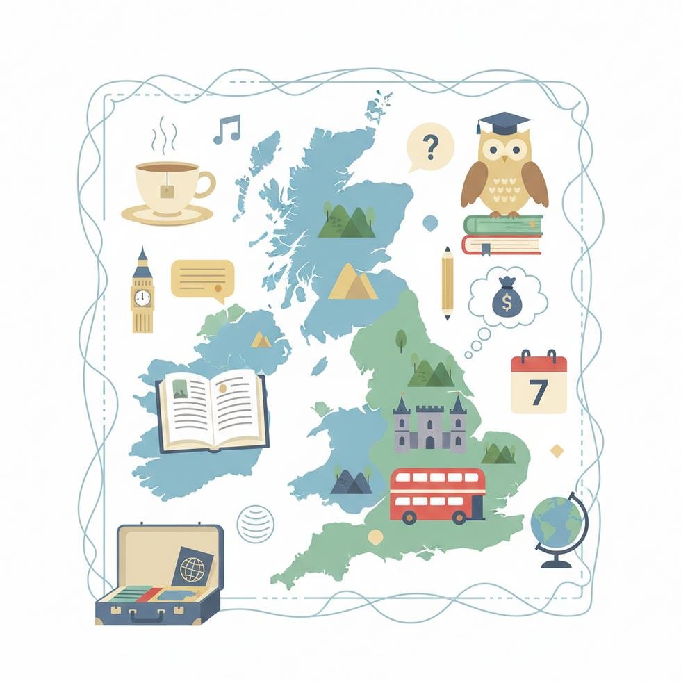 İngiltere yaz okulunda öğrenciler sosyal pratik yaparken