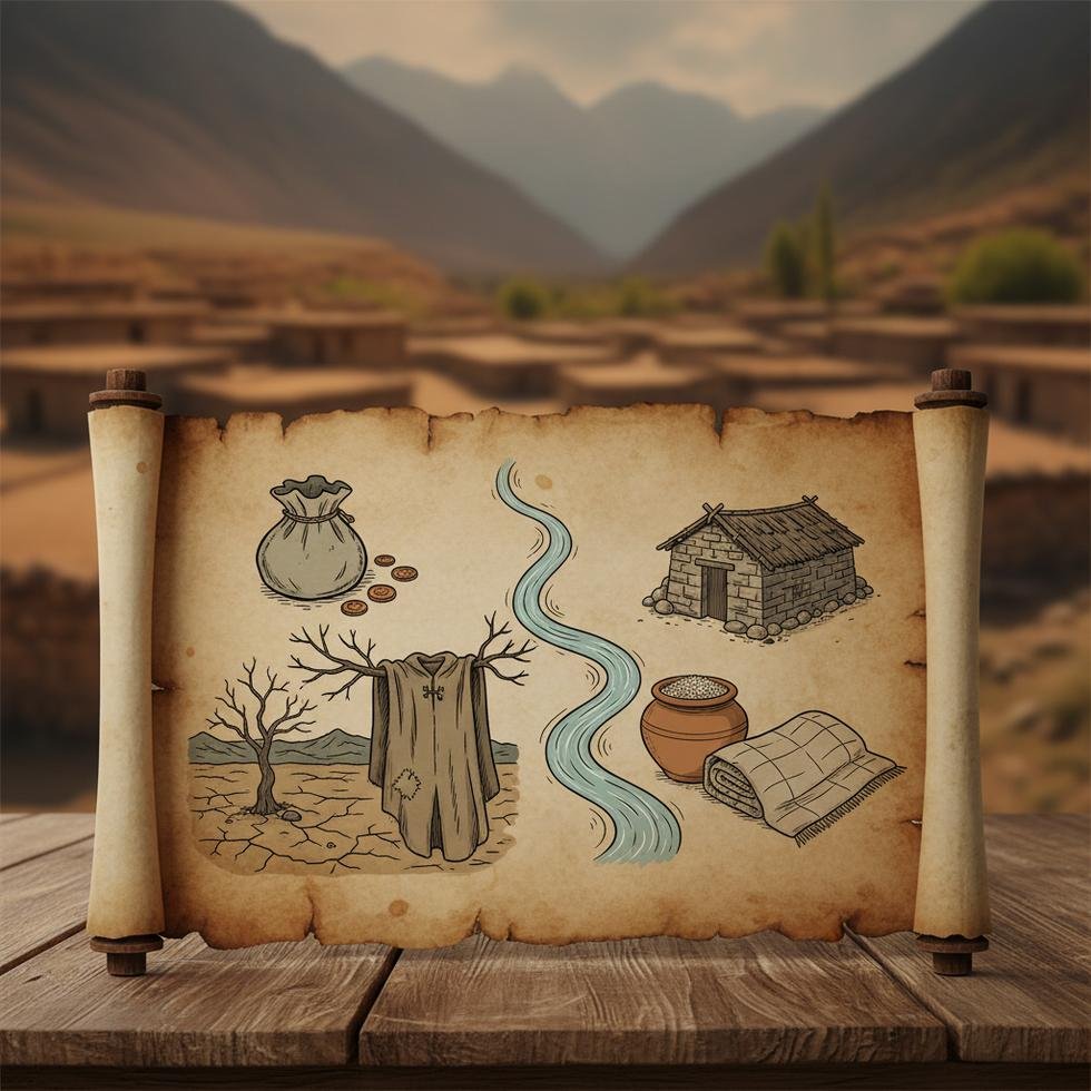 Indigent ve poor kelimelerinin anlam farklarını anlatan eğitim içerik görseli