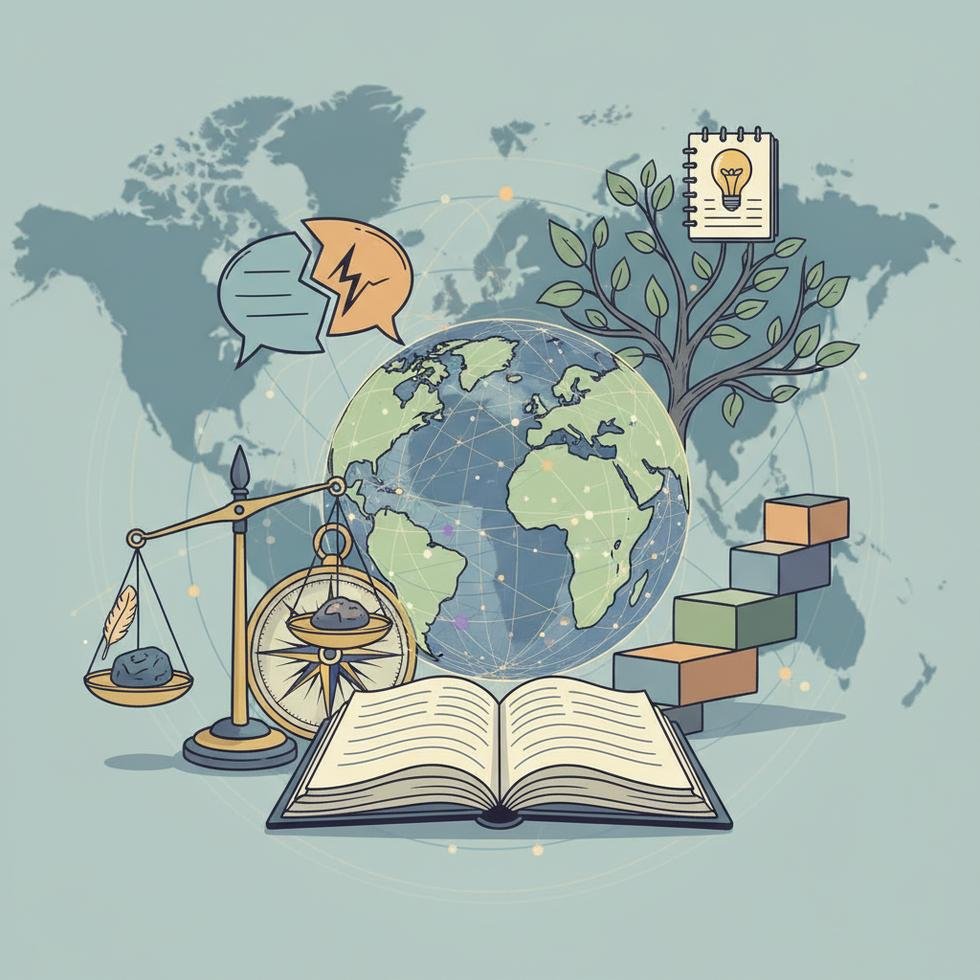 İngilizcede dürüstlük ve yalan tabirleri üzerine rehber görseli